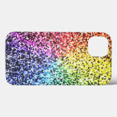 レインボーアップルIphoneケースデザイン頭が切れる電話 Case-Mate iPhoneケース (裏面 (横))