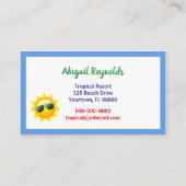 レインボーアディロンドックビーチチェア 名刺 (裏面)