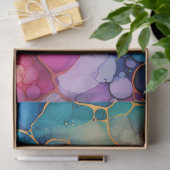 レインボーアルコールインクシリーズデザイン3 薄葉紙 (ギフト)