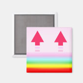 レインボーアローズ磁石Lman de Flechas del Arco Ir マグネット (正面/裏面)