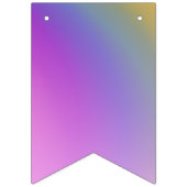 レインボーアンドクラウドフェアリー誕生日 バンティングフラッグ (第1の旗)