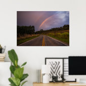 レインボーアンドロード ポスター (ホームオフィス)