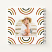 レインボーアーストーン写真 ノートブック (裏面)