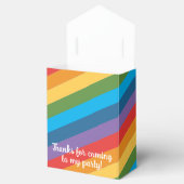 レインボーアーチオーバーザクラウドーズベビー初誕生日 フェイバーボックス (オープン)