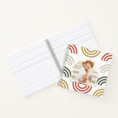 レインボーアーチフォト ノートブック (内部)