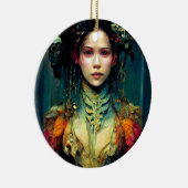 レインボーアーチンファンタジーSci-Fi セラミックオーナメント (右)