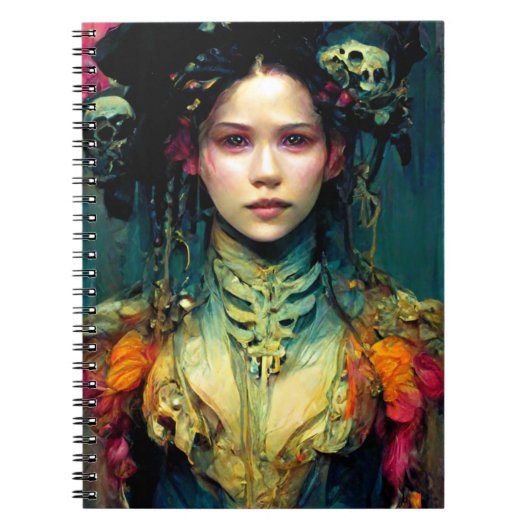 レインボーアーチンファンタジーSci-Fi ノートブック (正面)