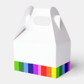 レインボーアーティストパレ絵画ットの誕生日パーティー フェイバーボックス (裏面サイド)