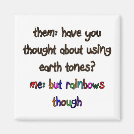 レインボーアーティストマグネット マグネット