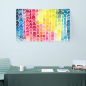 レインボーアートインスタグラムフォトバックドロップバナー 横断幕 (トレードショー)