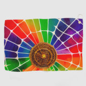 レインボーアート ゴルフタオル (横)