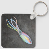 レインボーイカのキーチェーン キーホルダー (裏面)