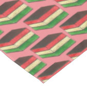 レインボーイタリアンセブンレイヤトリカラークッキーベーカリー テーブルクロス (アングル)