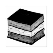 レインボーイタリアンセブン7層クリスマスクッキー ラバースタンプ (インプリント)