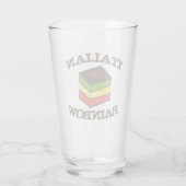 レインボーイタリアン7レイヤトリカラーホリデークッキー タンブラーグラス (裏面)