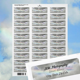 レインボーインストームクラウドヘブンリー差出人住所 ラベル