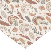 レインボーインスパイアホテーブルランナーミニマリストシック ロングテーブルランナー (コーナー)