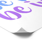 レインボーインスパイアポスター ポスター (角)