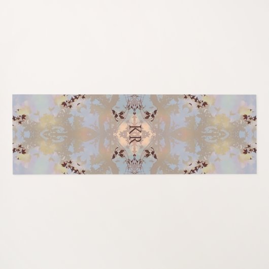 レインボーインフィニティチャクラヨギアストラル体ヨガマット ヨガマット (裏面(横))