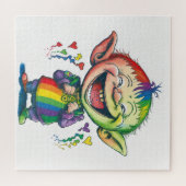 レインボーインプ小妖精や小人ファンタジーパズル ジグソーパズル (横)