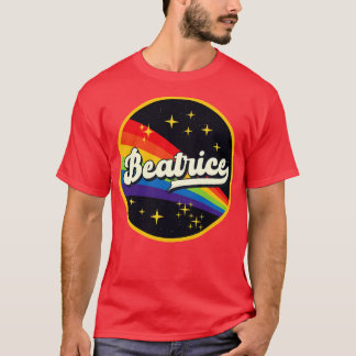 レインボーイン宇宙ヴィンテージスタイル Tシャツ