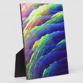 レインボーウィスピーの羽毛山脈 フォトプラーク (側面)