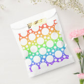 レインボーウィズ水玉模様パーティーフェイスバッグ フェイバーバッグ (封をした状態)