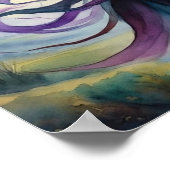 レインボーウィッチウォータカラー ポスター (角)