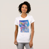 レインボーウィングド・プレンシング・ユニコーン Tシャツ (正面フル)