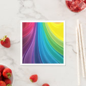 レインボーウェディングレセプションカクテルナプキン スタンダードカクテルナプキン (インサイチュ)