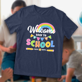 レインボーウェルカム新学期with Year トライブレンドTシャツ