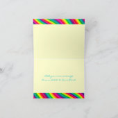 レインボーウェーブサンキューカードA2 サンキューカード (内部)