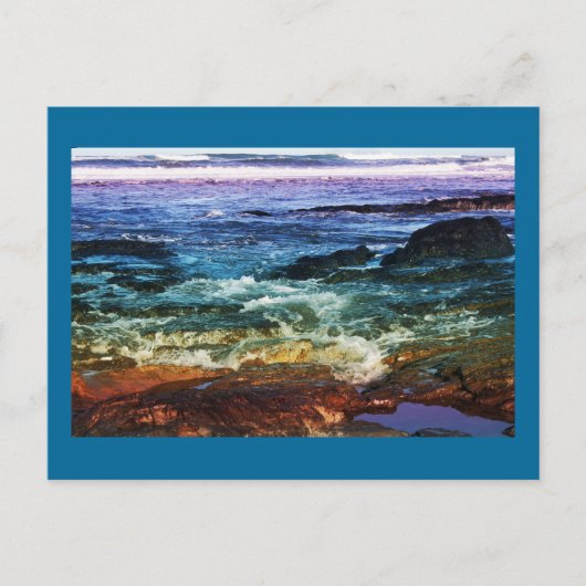 レインボーウェーブ ポストカード (正面)