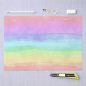 レインボーウォッシュデザインラッピング紙 薄葉紙 (クラフト)