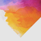 レインボーウォーターのカラー抽象芸術 薄葉紙 (詳細)