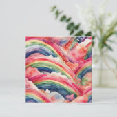 レインボーウォーターカラーカード (スタンド正面)