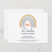 レインボーウォーターカラードゥーラ ポストカード (正面/裏面)