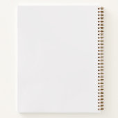 レインボーウォーターカラーホームスクール教育引用文 ノートブック (裏面)