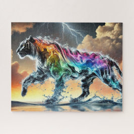 レインボーウォータータイガー ジグソーパズル