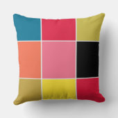 レインボーウォーターフォールドスクウェア クッション (裏面)