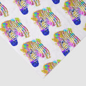 レインボーウォーター絵を描カラー（ばちゃばちゃ）跳ねるゼブラグラフィック 薄葉紙 (詳細)