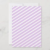 レインボーウッドランドフェアリー誕生日招待状ガール 招待状 (裏面)