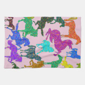 レインボーウマ キッチンタオル (横)