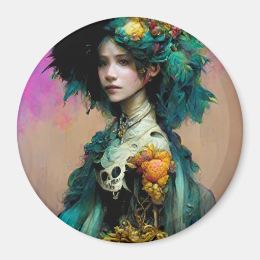 レインボーウルチン2ファンタジーSci-Fi マグネット (正面)