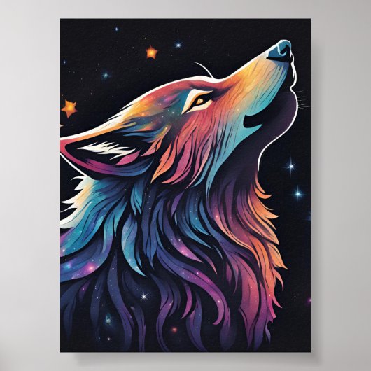 レインボーウルフソウルコズミックストーリー ポスター (正面)