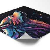 レインボーウルフソウルコズミックストーリー ポスター (角)