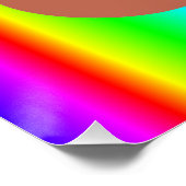 レインボーウンチ絵文字アートポスター ポスター (コーナー)