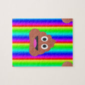 レインボーウンチ絵文字 ジグソーパズル (横)