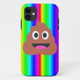 レインボーウンチ絵文字 iPhone 11 ケース