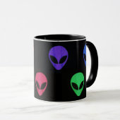 レインボーエイリアンマカスタマイズグ** マグカップ (正面右)